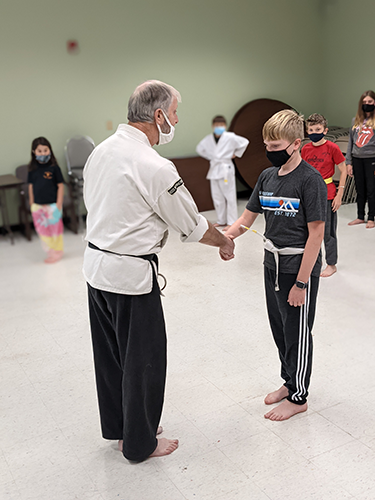 Kids yellow stripe 1